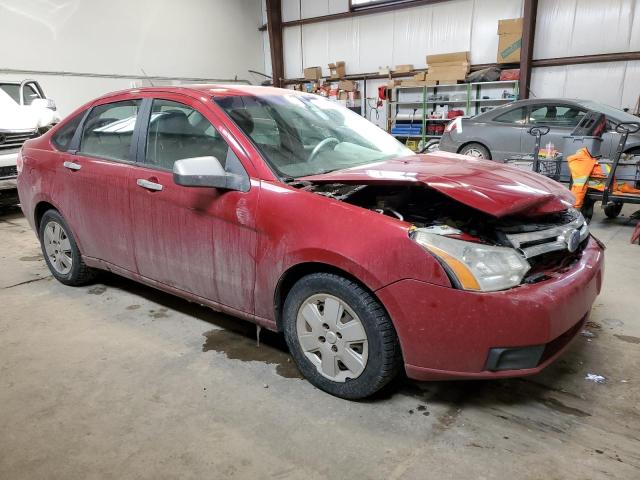 1FAHP35N79W104022 - 2009 FORD FOCUS SE RED photo 4