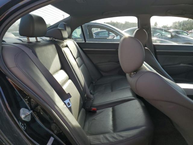 2HGFA16948H308056 - 2008 HONDA CIVIC EXL BLACK photo 10