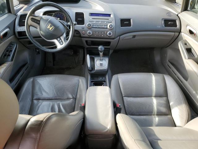 2HGFA16948H308056 - 2008 HONDA CIVIC EXL BLACK photo 8