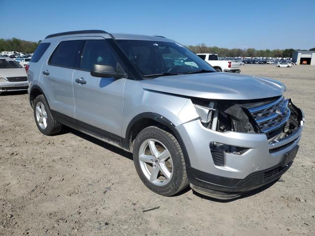 1FM5K8B83JGC93544 - 2018 FORD EXPLORER SILVER photo 4