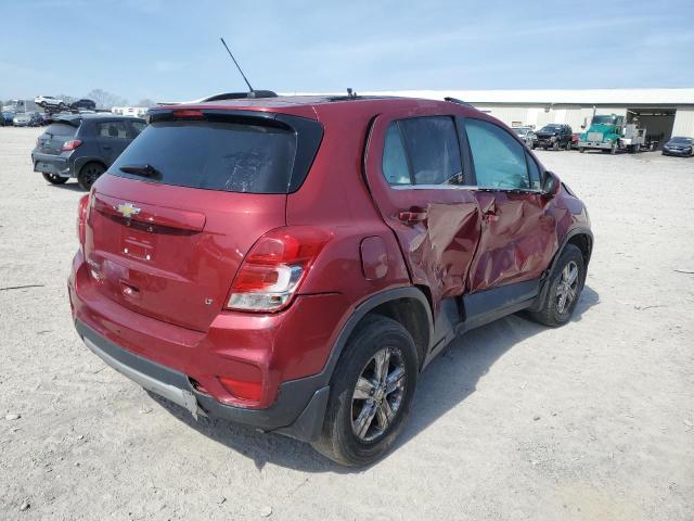 3GNCJPSB0KL184662 - 2019 CHEVROLET TRAX 1LT MAROON photo 3