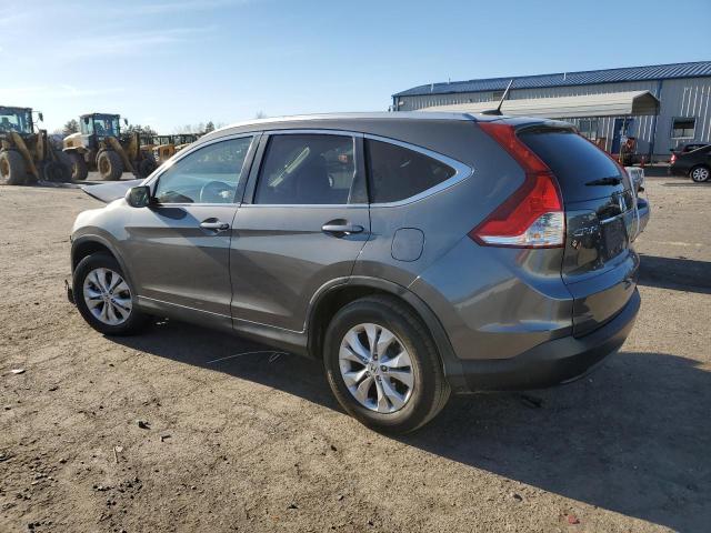 2HKRM3H76DH501000 - 2013 HONDA CR-V EXL GRAY photo 2