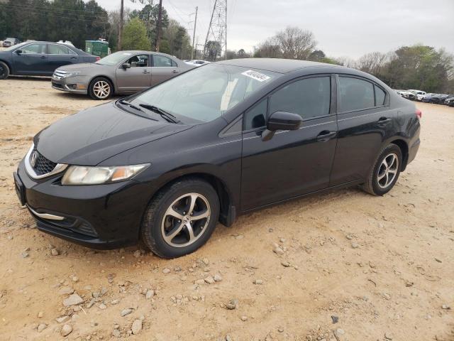 2HGFB2F76FH537546 - 2015 HONDA CIVIC SE BLACK photo 1