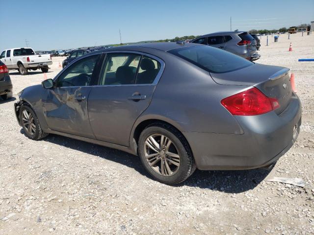 JN1DV6AR9CM860949 - 2012 INFINITI G25 GRAY photo 2