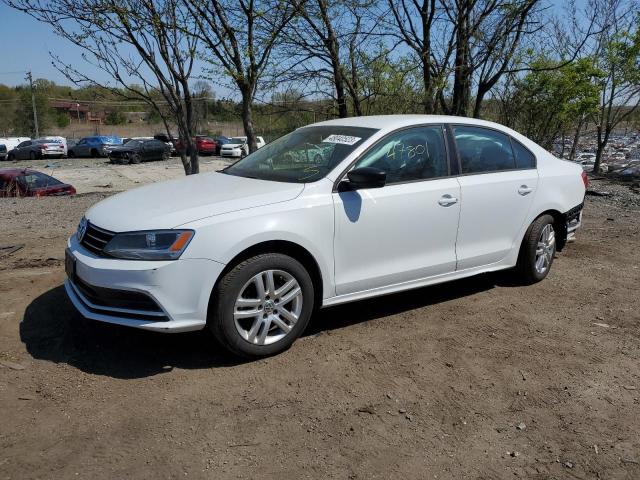 3VW2K7AJ4FM209733 - 2015 VOLKSWAGEN JETTA BASE Սպիտակ լուսանկար 1