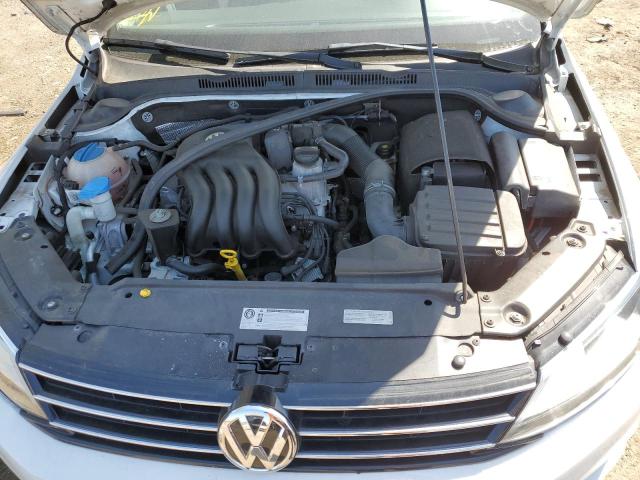 3VW2K7AJ4FM209733 - 2015 VOLKSWAGEN JETTA BASE Սպիտակ լուսանկար 11