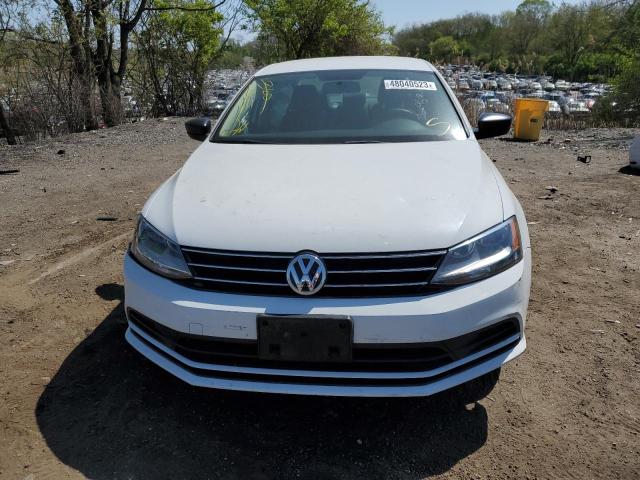 3VW2K7AJ4FM209733 - 2015 VOLKSWAGEN JETTA BASE Սպիտակ լուսանկար 5