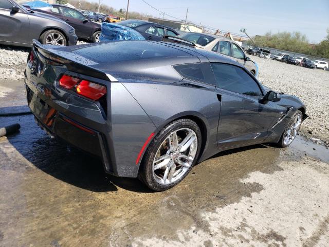 1G1YH2D78E5113440 - 2014 CHEVROLET CORVETTE STINGRAY Z51 1LT GRAY photo 3