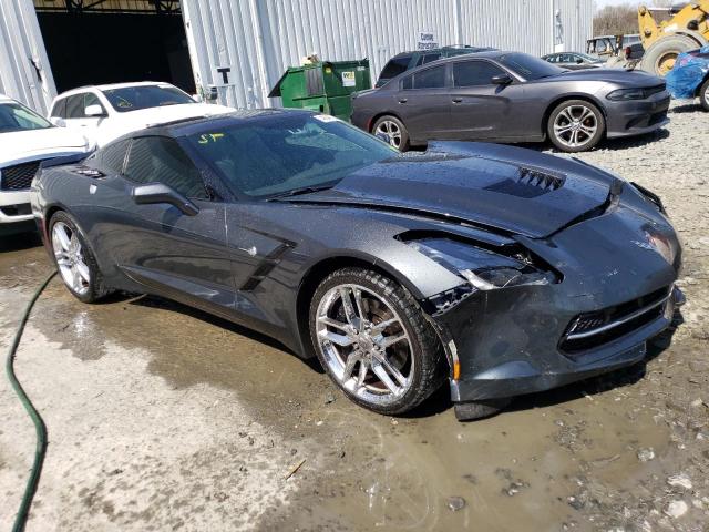 1G1YH2D78E5113440 - 2014 CHEVROLET CORVETTE STINGRAY Z51 1LT GRAY photo 4