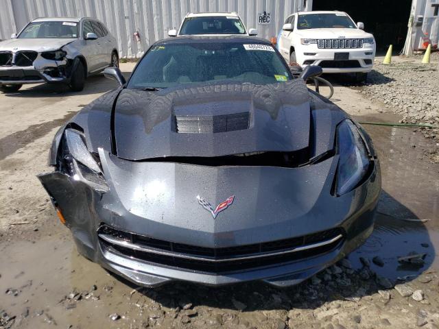 1G1YH2D78E5113440 - 2014 CHEVROLET CORVETTE STINGRAY Z51 1LT GRAY photo 5