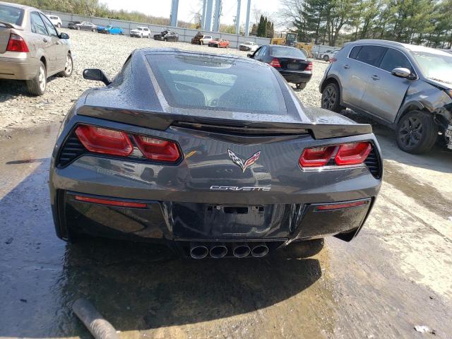 1G1YH2D78E5113440 - 2014 CHEVROLET CORVETTE STINGRAY Z51 1LT GRAY photo 6