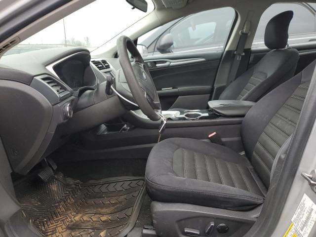 3FA6P0HR2DR304614 - 2013 FORD FUSION SE SILVER photo 7