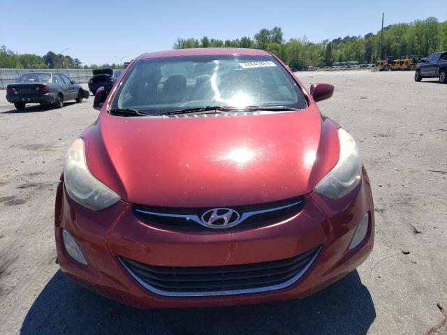 5NPDH4AE3DH391908 - 2013 HYUNDAI ELANTRA GLS RED photo 5