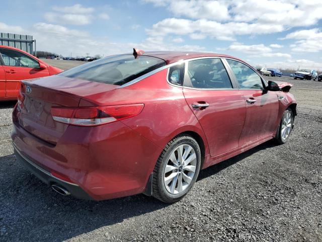 5XXGT4L32JG202986 - 2018 KIA OPTIMA LX RED photo 3