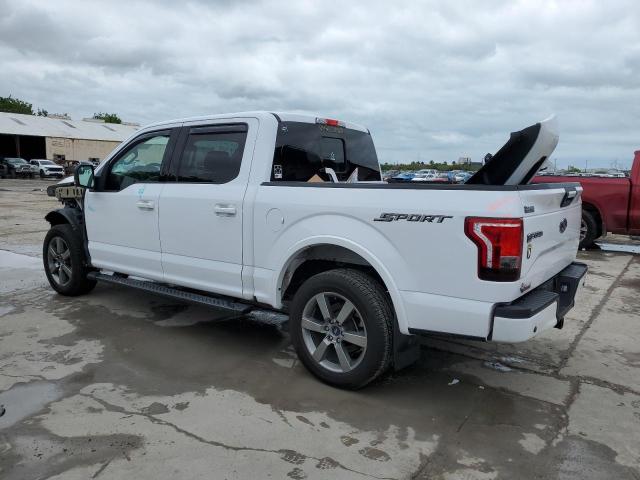 1FTEW1CF7HKC70952 - 2017 FORD F150 SUPERCREW WHITE photo 2