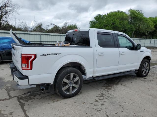 1FTEW1CF7HKC70952 - 2017 FORD F150 SUPERCREW WHITE photo 3