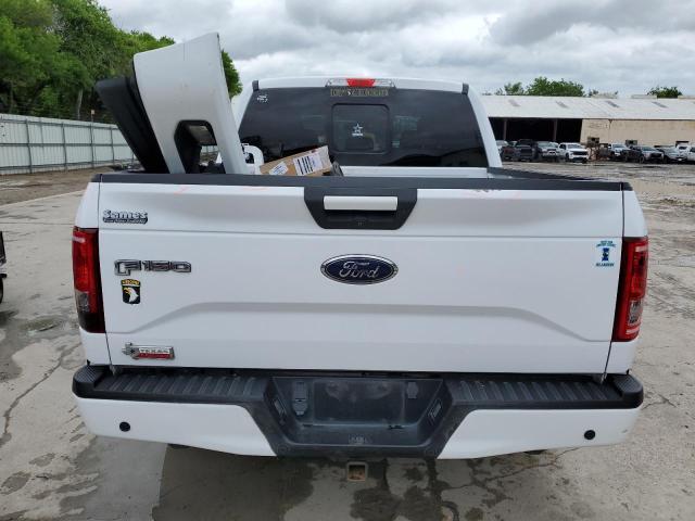 1FTEW1CF7HKC70952 - 2017 FORD F150 SUPERCREW WHITE photo 6