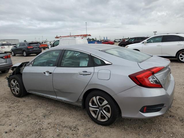 19XFC2F52JE017813 - 2018 HONDA CIVIC LX SILVER photo 2