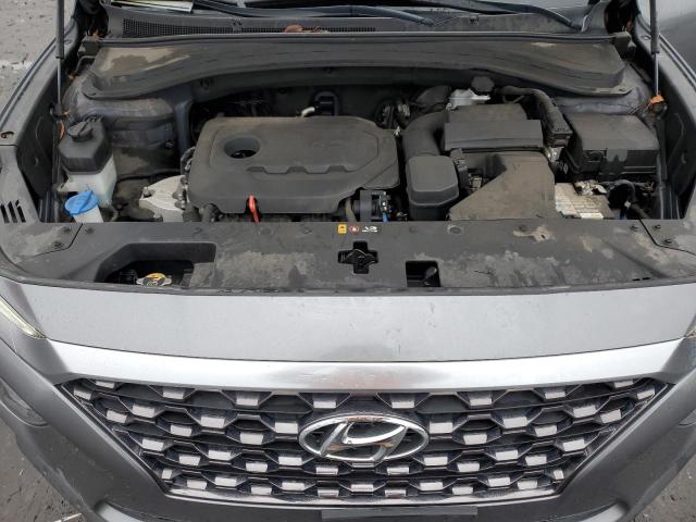 5NMS3CAD3KH045231 - 2019 HYUNDAI SANTA FE SEL SILVER photo 11