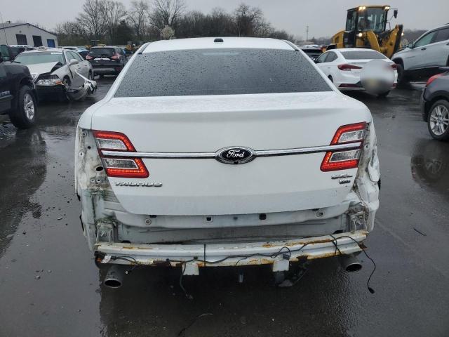 1FAHP2H87EG100279 - 2014 FORD TAURUS SEL WHITE photo 6