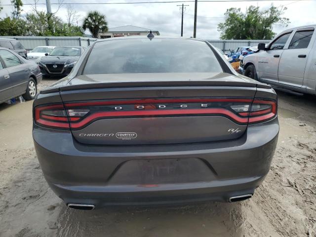 2C3CDXCT2GH272351 - 2016 DODGE CHARGER R/T GRAY photo 6