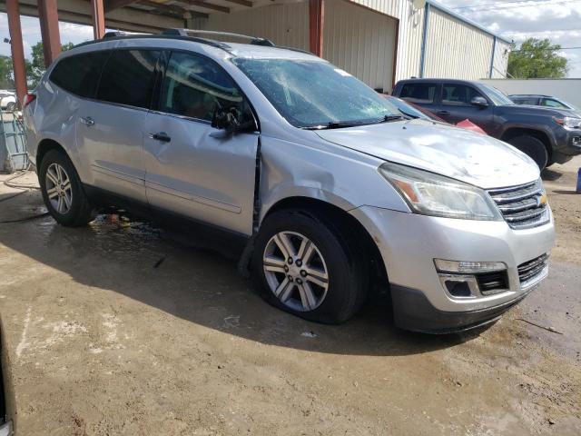 1GNKRHKD4FJ320090 - 2015 CHEVROLET TRAVERSE LT SILVER photo 4