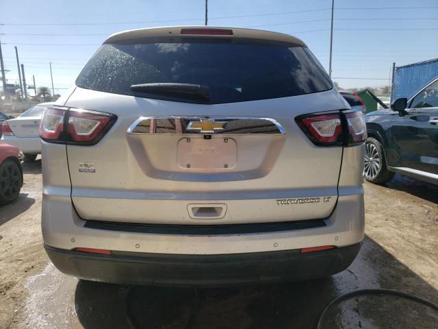 1GNKRHKD4FJ320090 - 2015 CHEVROLET TRAVERSE LT SILVER photo 6