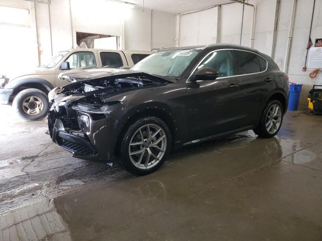 ZASFAKBN4J7C22701 - 2018 ALFA ROMEO STELVIO TI BROWN photo 1
