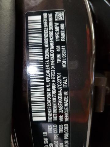 ZASFAKBN4J7C22701 - 2018 ALFA ROMEO STELVIO TI BROWN photo 13