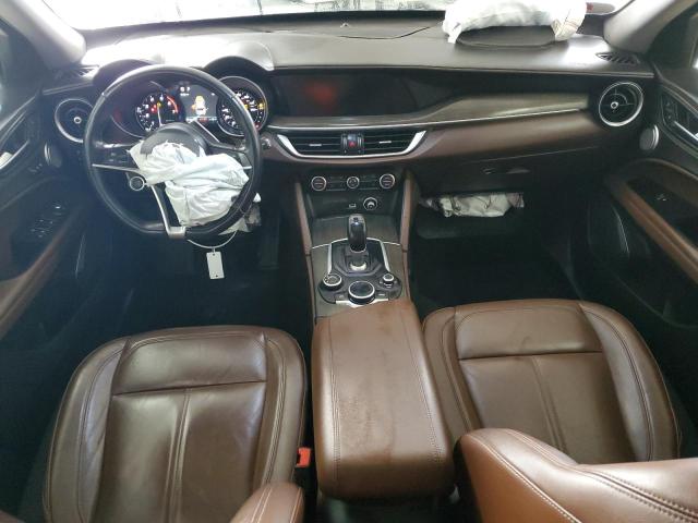 ZASFAKBN4J7C22701 - 2018 ALFA ROMEO STELVIO TI BROWN photo 8