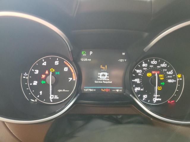 ZASFAKBN4J7C22701 - 2018 ALFA ROMEO STELVIO TI BROWN photo 9