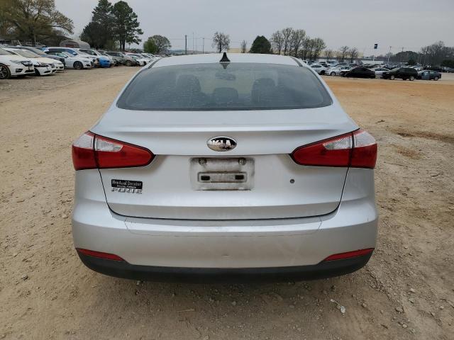 KNAFK4A6XE5159937 - 2014 KIA FORTE LX SILVER photo 6