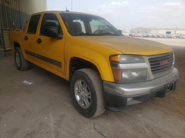 1GTH6MFE0C8151406 - 2012 GMC CANYON SLE YELLOW photo 1