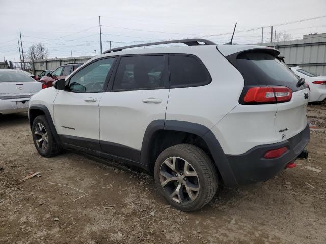 1C4PJMBB8GW304993 - 2016 JEEP CHEROKEE TRAILHAWK WHITE photo 2