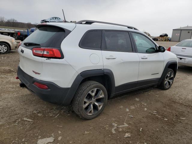 1C4PJMBB8GW304993 - 2016 JEEP CHEROKEE TRAILHAWK WHITE photo 3