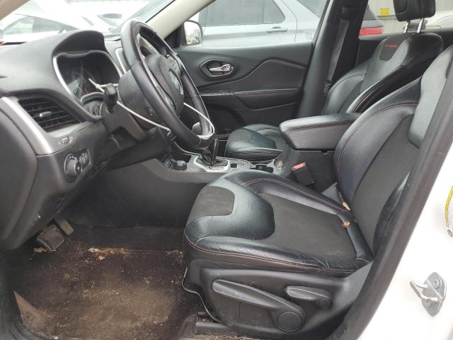 1C4PJMBB8GW304993 - 2016 JEEP CHEROKEE TRAILHAWK WHITE photo 7