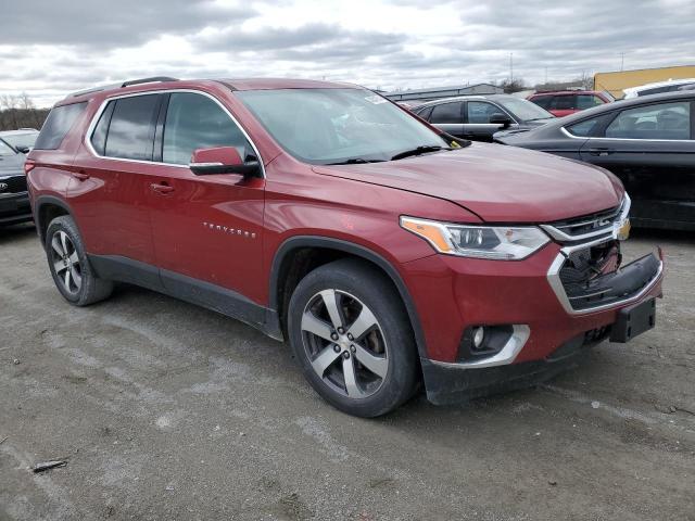 1GNEVHKW2JJ213011 - 2018 CHEVROLET TRAVERSE LT RED photo 4