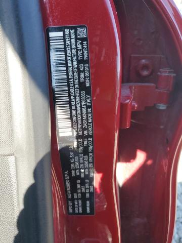 ZASFAKNN6J7B63033 - 2018 ALFA ROMEO STELVIO TI SPORT RED photo 13