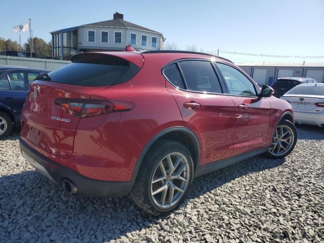 ZASFAKNN6J7B63033 - 2018 ALFA ROMEO STELVIO TI SPORT RED photo 3