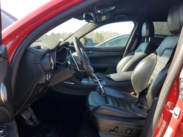 ZASFAKNN6J7B63033 - 2018 ALFA ROMEO STELVIO TI SPORT RED photo 7