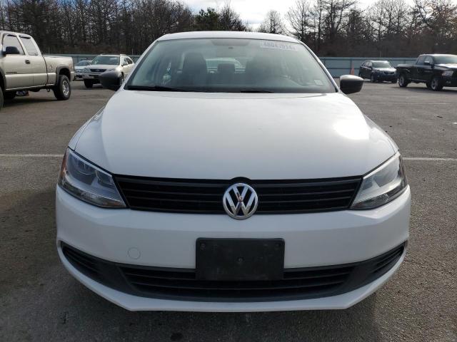 3VW2K7AJ4EM227650 - 2014 VOLKSWAGEN JETTA BASE WHITE photo 5