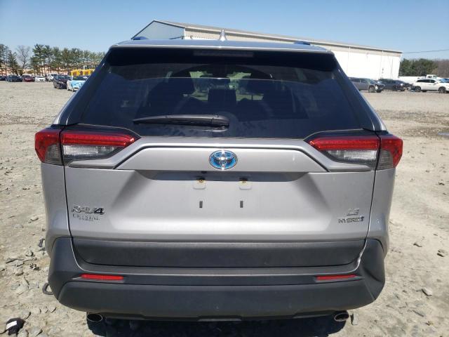 JTMLWRFV8MD127824 - 2021 TOYOTA RAV4 LE SILVER photo 6