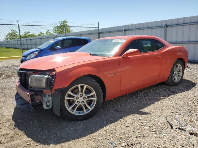 2G1FB1E39D9179379 - 2013 CHEVROLET CAMARO LT ORANGE photo 1