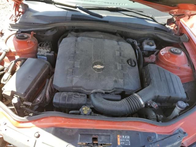 2G1FB1E39D9179379 - 2013 CHEVROLET CAMARO LT ORANGE photo 11