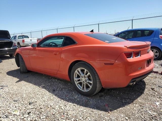 2G1FB1E39D9179379 - 2013 CHEVROLET CAMARO LT ORANGE photo 2