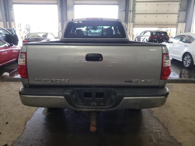 5TBBT44126S483080 - 2006 TOYOTA TUNDRA ACCESS CAB SR5 SILVER photo 6