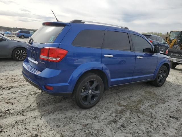 3C4PDDDGXFT526858 - 2015 DODGE JOURNEY LIMITED BLUE photo 3