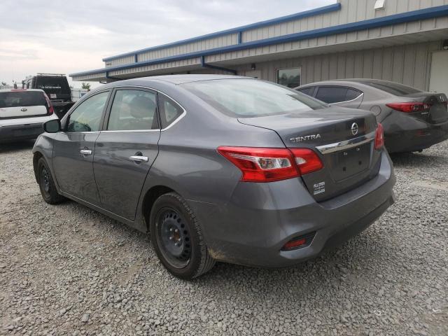 3N1AB7AP3KY354285 - 2019 NISSAN SENTRA S GRAY photo 3