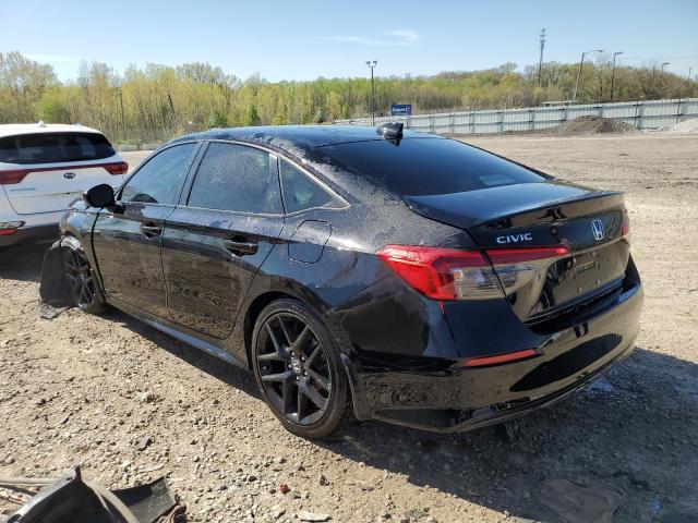 2HGFE2F51NH513286 - 2022 HONDA CIVIC SPORT 黑色 照片 2