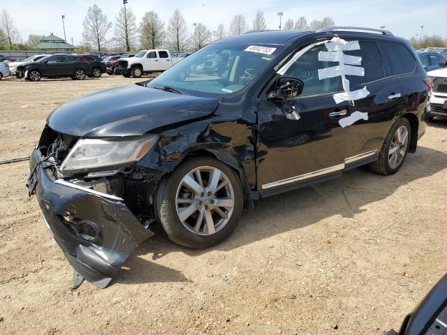 5N1AR2MM0GC652804 - 2016 NISSAN PATHFINDER S BLACK photo 1